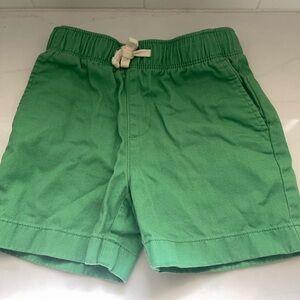 Green crewcut drawstring shorts 3Y